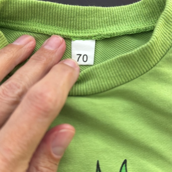 Grinch Baby Onesie 6-9 months - Picture 3 of 3